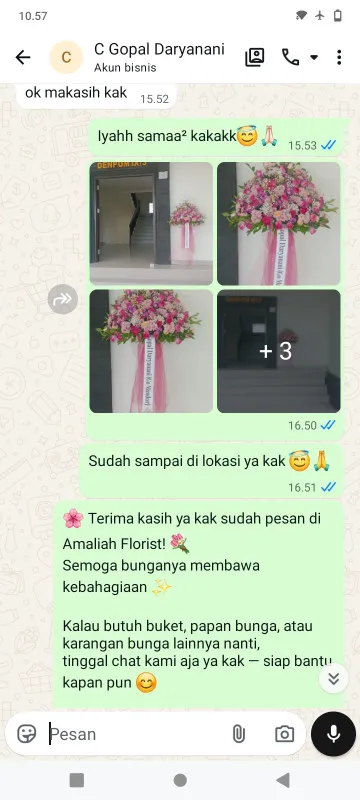 Pengiriman Karangan Bunga Mangunjayan Butuh