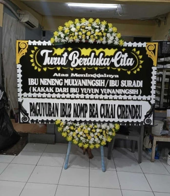 Papan Bunga di Mangunjayan Butuh